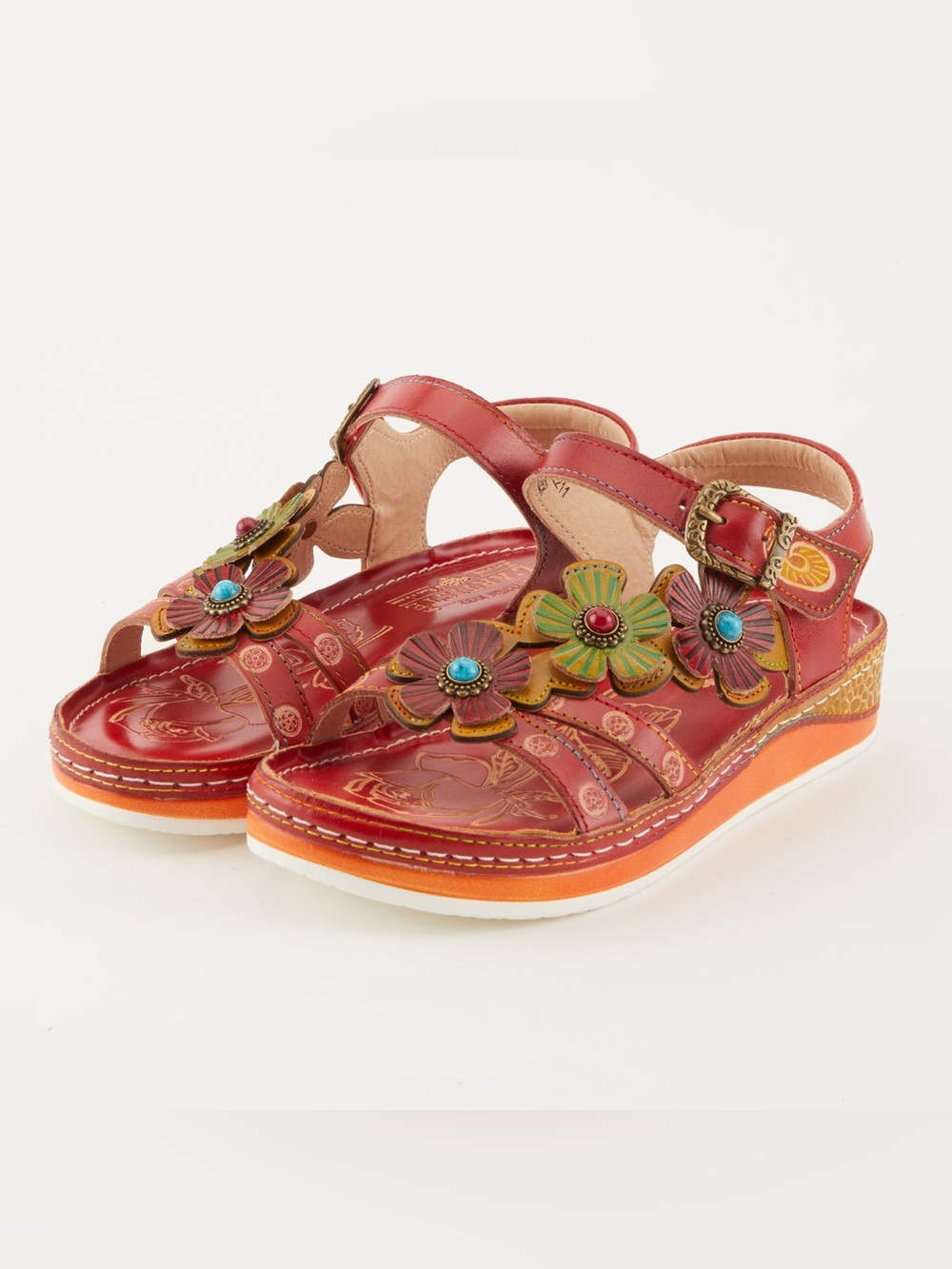 L'ARTISTE GOODIE ANKLE STRAP SANDAL sz 40